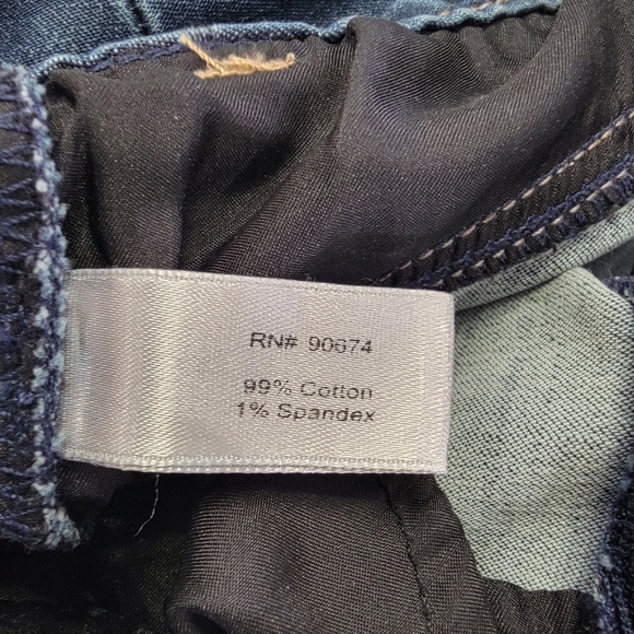 PALAZZO JEANS Boston Proper. Size 10. Wide leg. High rise. - Picture 8 of 12